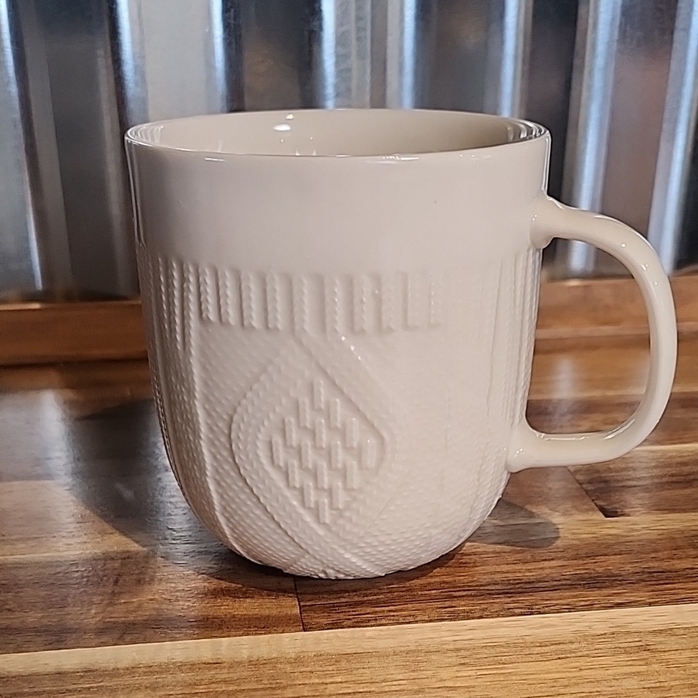 Elegant White Ceramic Mug